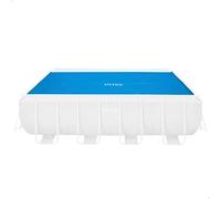 Intex Solar Polyethylene Pool Cover 378x186 Cm Bleu