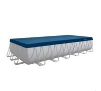 Bâche d'hivernage pour piscine tubulaire rectangulaire Intex L 7,32 x l 3,66 m