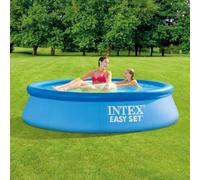 Intex 28106 Piscine Easy Set Autoportante 244x61 H Sans Pompe De Filtration