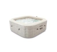 Intex 28472NP PureSpa Chevron Deluxe Gonflable 6 Places 170 Buses PVC Multicolore 196 x 196 x 71 cm