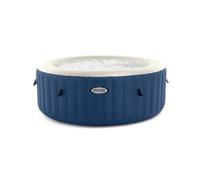 Intex 28486 - Hydromassage gonflable rond PureSpa Bubble Blue, 4 places, 100 jets, PVC, multicolore, 180 x 66 cm