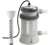 Intex 28684 Chauffe-piscine, thermostat intégré, peut chauffer la piscine jusqu'à 35 degrés