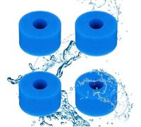 Intex 4X Filtres Mousse pour Spa Type S1 & Bestway Lay-Z-Spa - Filtre lavable pour piscine et jacuzzi, éponge réutilisable pour eau