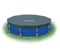 Intex - 57901 - Accessoires Piscines - Bâche De Protection Deluxe Pour Piscine Tubulaire Ou Gonflable Ø 4.57 m