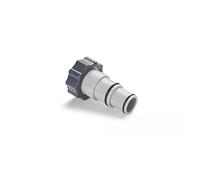 Intex Adaptateur A Ø 32/38 mm x 2" filetage intérieur, longueur : 9,20 cm.