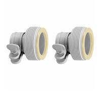 Intex Adaptateurs B 2 pcs pour tuyaux 32 mm à 38 mm, filtre de piscine, convertisseur d'adaptateur, accessoire de piscine, 3202931