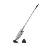 Intex - Aspirateur portatif rechargeable avec manche télescopique en aluminium et deux têtes de brosse interchangeables, gris/noir
