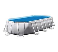 Intex bâche à Bulles pour Piscine Ovale 6,10m x 3,05m