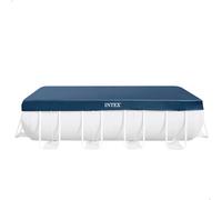 Intex Bâche rectangulaire pour piscine tubulaire 28037 – 400 x 200 cm Bleu