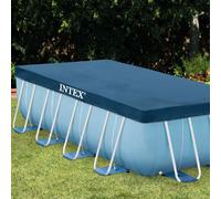 Intex Bâche rectangulaire pour piscine tubulaire 28037 – 400 x 200 cm Bleu