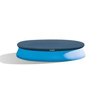 Intex BÂCHE Protection pour Piscine AUTOPORTANTE 3M66 28022 | Bâche de piscine en PVC robuste, protège de la saleté, réduit l'évaporation, retient la chaleur et permet une fixation facile