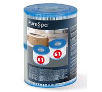 INTEX cartouche filtrante S1 pour spas PureSpa 2pcs 29001