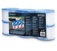 INTEX Cartouche filtrante S1 pour spas PureSpa lot de 6 pieces 29011