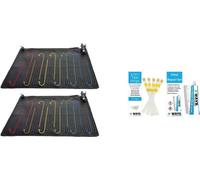 Intex - Chauffage de piscine - 2x tapis solaire & kit de réparation WAYS et bandelettes de test