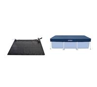 Intex Chauffage Tapis Solaire & bâche Protection pour Piscine rectangulaire Tubulaire 3m x 2m