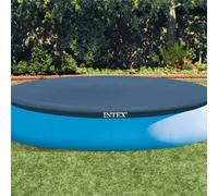 Intex Couverture de piscine ronde 396 cm - Bleu marine