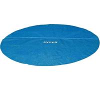 INTEX Couverture de piscine solaire bleue 538 cm polyéthylène