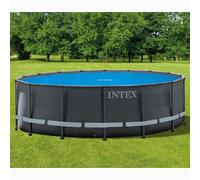 INTEX Couverture solaire Ø488 cm - Bleu
