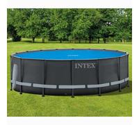 Intex Couverture solaire de piscine ronde 488 cm couverture pour piscine