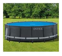 Intex Couverture solaire de piscine ronde 488 cm, couverture pour piscine, bâche de piscine,, couvertures pour piscines, bâches de piscine 3202853 G