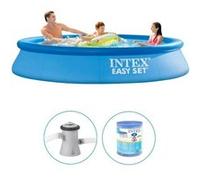 INTEX Easy Set Pool Piscine 305 x 61 cm avec systeme de filtration 12 V 28118GN