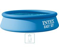 INTEX Easy Set Pool Piscine gonflable 244 x 61 cm avec systeme de filtration 12 V 28108GN