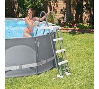 Intex Échelle de sécurité pour piscine à 4 marches 122 cm échelle de sécurité