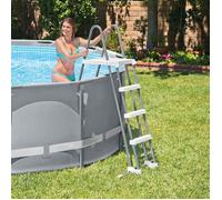 Intex Échelle de sécurité pour piscine à 4 marches 122 cm, échelle de sécurité, échelle, échelle de piscine à 4 marches, 3202929