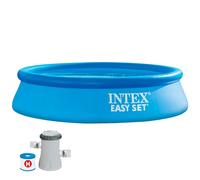 Intex Ensemble Facile Avec Pompe à Cartouche De Filtre Pour Piscine 244x61 Cm
