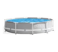 Intex Frame Piscine à Monter Prism Rondo, Bleu/Blanc, Ø 305 x 76 cm