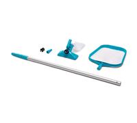 Intex Pools Kit entretien piscine Venturi, épuisette, aspirateur de fond, perche télescopique 2,39 m