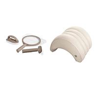 INTEX Kit Entretien pour Spa brosse + épuisette + tampon & Appui-t?te PureSpa gonflable 39 x 30 x 23 cm Beige