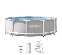 Intex kit Piscine Prism Frame Ronde Tubulaire (ø) 3,66 x (h) 0,99m