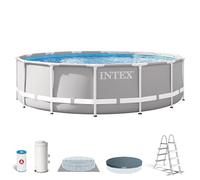 Intex kit Piscine Prism Frame Ronde Tubulaire (ø) 4,27 x (l) 1,07m