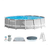 Intex kit Piscine Prism Frame Ronde Tubulaire (ø) 4,57 x (h) 1,07m