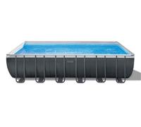 Intex kit Piscine Ultra XTR rectangulaire Tubulaire (l) 7,32 x (l) 3,66 x (h) 1,32m