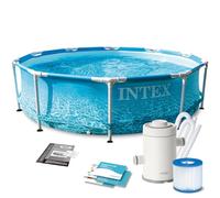Intex Pools Kit piscinette tubulaire Ocean Ø 3,05 m x H 0,76 m