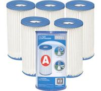 Intex Lot de 6 cartouches de filtre pour type A