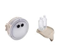 Intex Lumière d'ambiance pour PureSpa à Bulles & PureSpa Porte-boisson en plastique - Beige - 26 x 22 x 18 cm