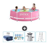 Intex Metal Frame - 244 x 76 cm - Rose
