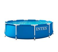 Intex Metal Frame Piscine démontable Sans épurateur 305 x 76 cm Bleu 28200NP