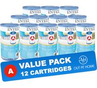 Intex PACK VALEUR 12 pc. Cartouche Filtrante Type A