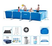 Intex Piscine à cadre rectangulaire - 450 x 220 x 84 cm
