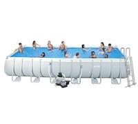Intex - Piscine démontable Ultra Frame, 732 x 366 x 132 cm, 31 805 litres (26362)
