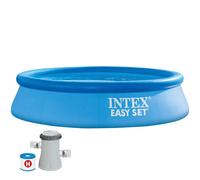 Intex Piscine Easy Set Avec Pompe à Cartouche Filtrante 305x61cm