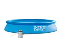 Intex Piscine Gonflable Ronde Easy Set Avec Pompe De Filtration 244x61cm