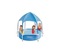 INTEX Piscine Hors Sol avec Cadre en métal 28209EP : 1,8 m x 38,1 cm - Pulvérisateur à auvent intégré - Matériau résistant aux Perforations - Assemblage Facile - Capacité de 185 gallons