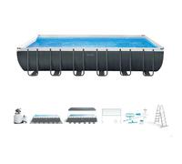 INTEX ULTRA XTR RECTANGULAR FRAME POOLS SET 732 x 366 x 132 cm 26368NP