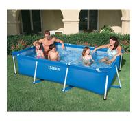 Intex Piscine Metal Frame 2,20 m X 1,5 m X 0,60 m