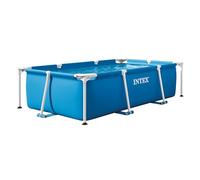 Intex Piscine Metal Frame Junior rectangulaire Tubulaire (l) 2,20 x (l) 1,50 x (h) 0,60m